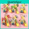 Adorable Cartoon Zodiac Silicone Keychain Cute Animal Car Hanging Charm