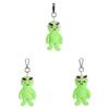 Alien Plush Pendant Toy Bag Decoration Doll Keychain Kids Cartoon Cute Gift