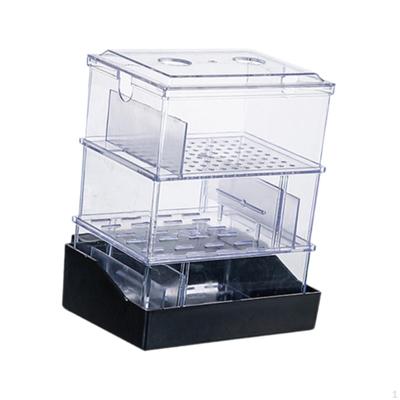 Overflow Box for Aquariums Hang On Filter 2 Tier External DIY Water Flow Accessory Filtration