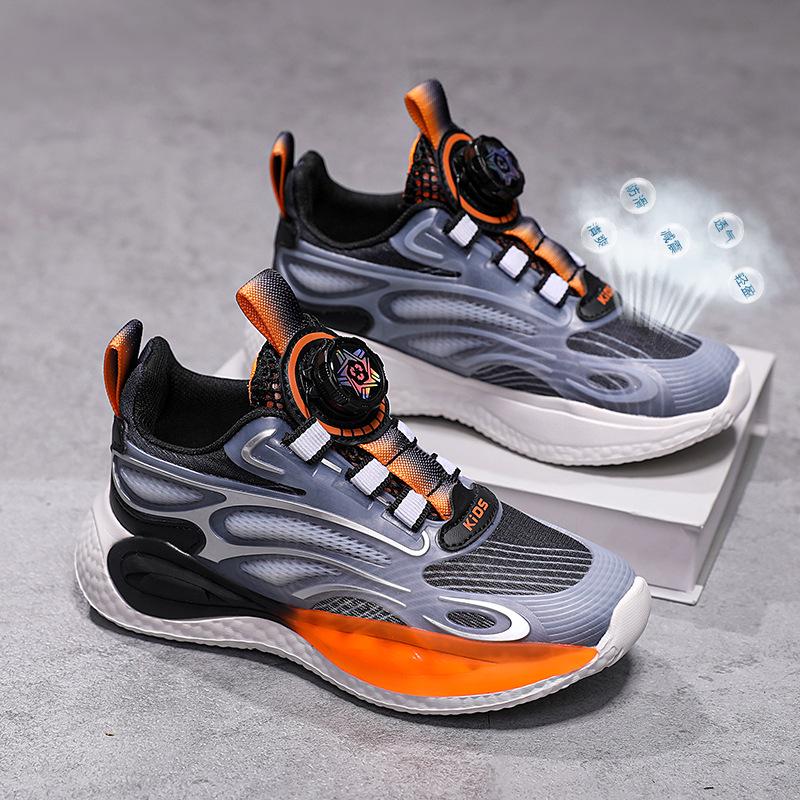 Boys' 2025 Summer Mesh Sports Shoes - Breathable, Non-slip, Lightweight Running Sneakers