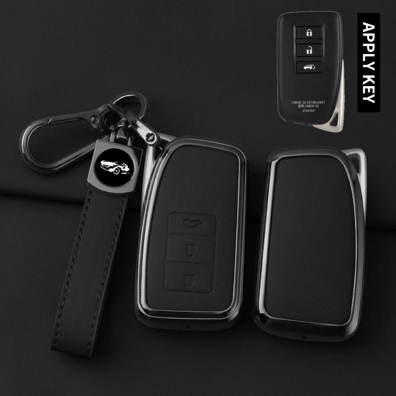 

Interior Mouldings Car Alloy Key Case Cover For Lexus NX IS RX ES GX LX LS UX GS 200 260 300 350 NX200 NX300 RX350 ES300 Keychai