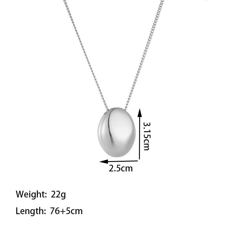 

Винтажная индивидуальность в большой чаше с каплей воды овальное ожерелье с подвеской женское универсальное ожерелье-свитер