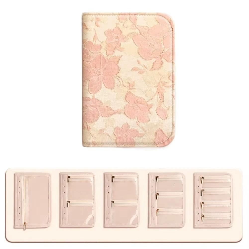 Butterfly/Pattern Jewelry Storage Book Anti-oxidation Grid Storage Jewelry Storage Bag for Women