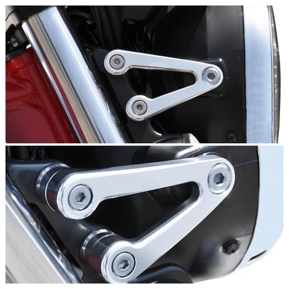 For Honda CB1300SF CB400SF CB1100 CB1100EX Headlight Stay Kit Headlight Mount Bracket Aluminum Head Light Brackets CB1300 SF