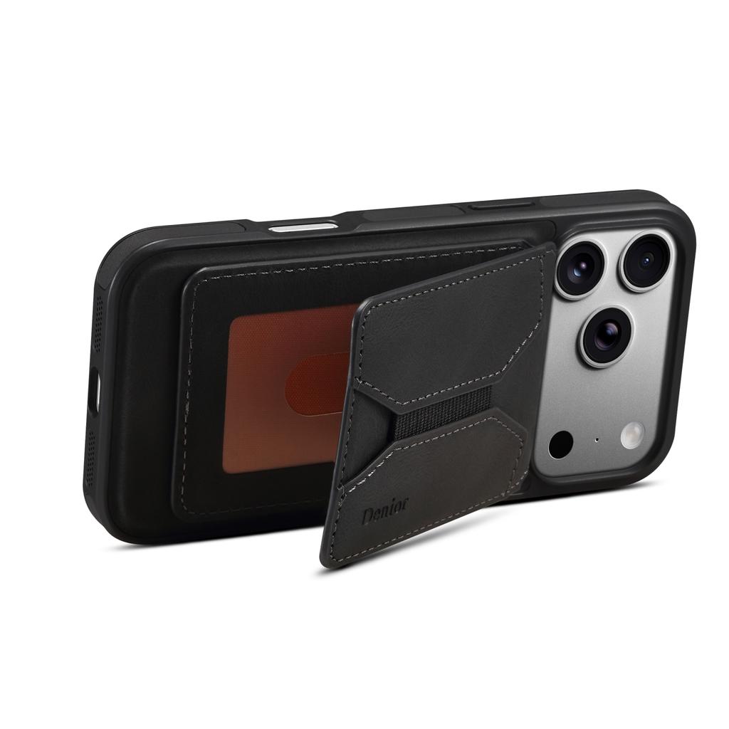 DENIOR D17 For iPhone 17 Pro Max Case Compatible with MagSafe Card Bag Phone Cover