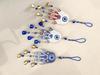 Fatima Hands Wind Chimes Hanging Retro European Blue Eye Accessories Hanging Demon Eyes Wall Decoration Wind Chimes
