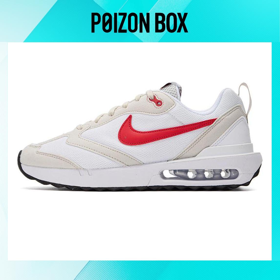 

кроссовки Nike Air Max Dawn Light Bone University Red DQ3991-100