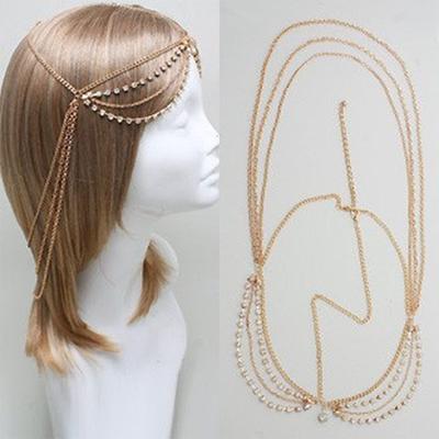 Accessories, Fashion Fashion Hair Accessories, Rhinestone Chain Jewelry Fashion Hair Accessories