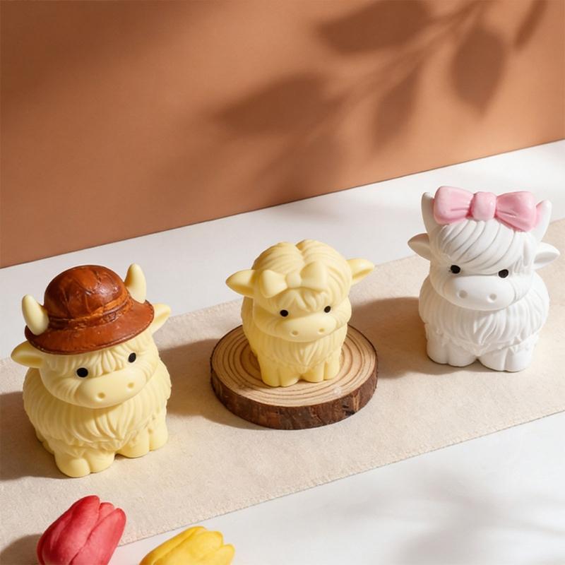 Creative Yak Shaped Silicone Mould For Handmade Candle And Artistic Resin Projects