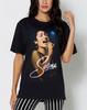 Selena Quintanilla Portrait Black T-Shirt New