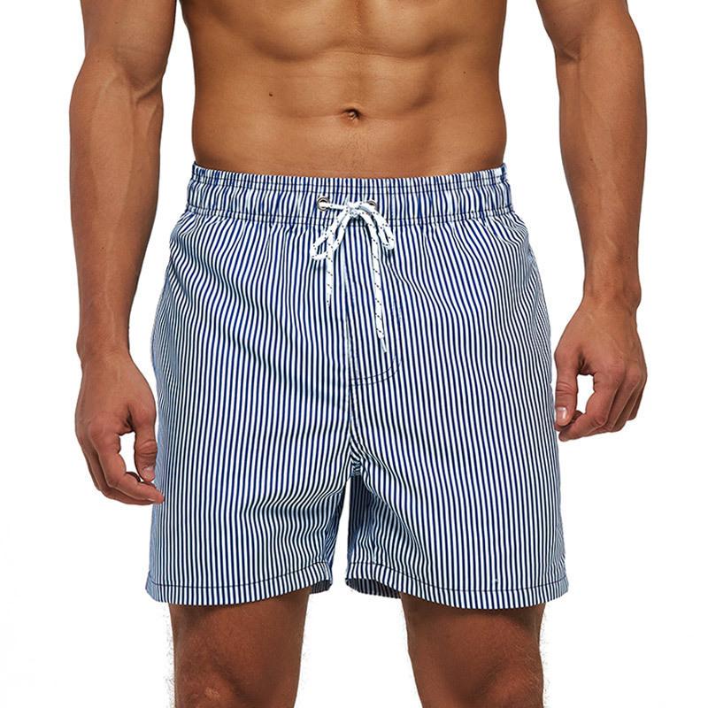 

Men s Summer Beach Shorts Elastic Waistband Quick Dry Swim Trunks Lightweight Comfortable Casual Fit with Adjustable Drawstring One Size