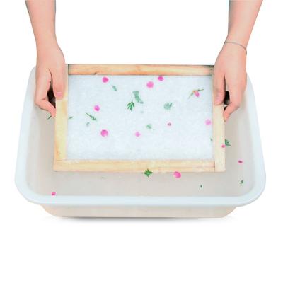 Creative Multi-size Paper Making Mould Frame DIY Papermaking Paper Making Screen Learning Wood Handcraft Gift Wooden Mesh Mold