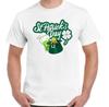 St Patricks Day Funny White T-Shirt Irish Bar Celebration Top Guinness Ireland