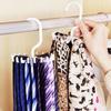 360 Degree Rotatable Tie Rack Scarf Organizer Silk Rack Multifunctional Belt Scarf Accessories Hanger Storage Holder F4G3