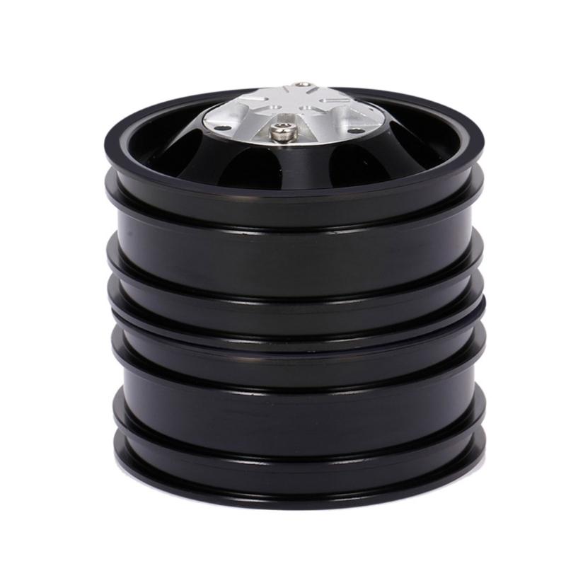 1Set/2Pieces RC Front heel for Rim Aluminum Alloy Beadlock heel Hub Heavy Duty Bearing Spare Part for 1:14 Tamiya ac
