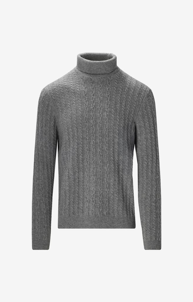Cable-Knit Turtleneck M