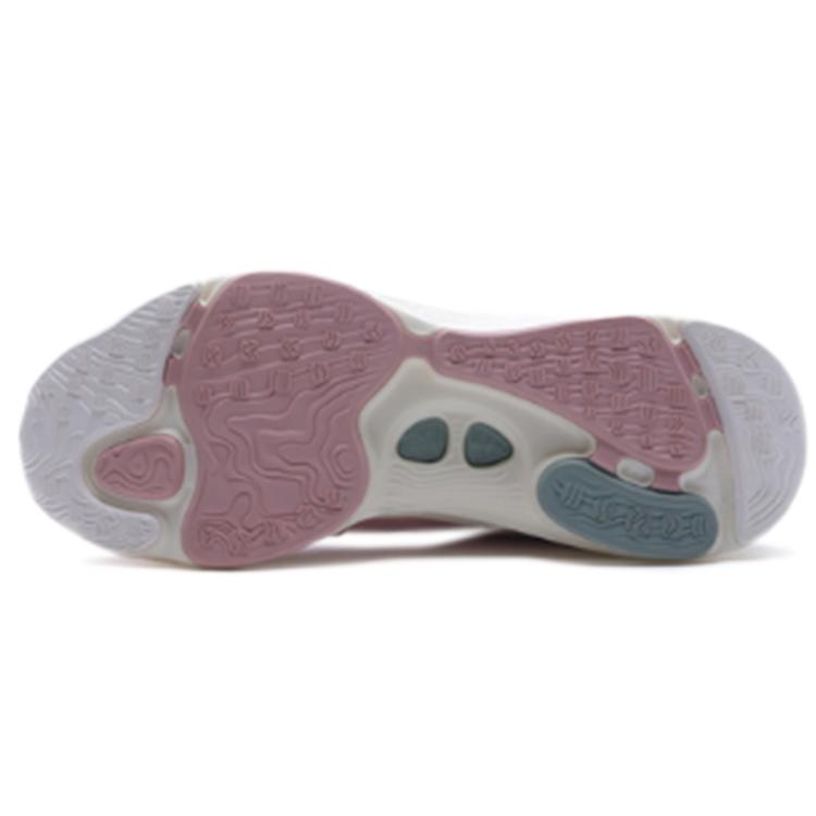 Li Ning Arashi One piece Weaving Slip Resistant Abrasion Resistant Low top Running Shoes Women's Mist Rose Pink ARHQ068-2