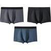 Dushiliren Men's Underwear, Spring And Summer Boxer Briefs, Breathable Shorts, 3-Pack, 4K44B5