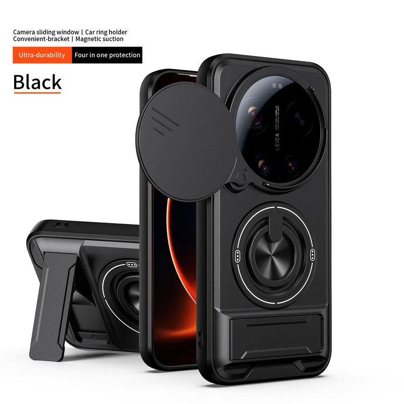 2 v 1 Držák na prsten s vestavěným magnetickým držákem do auta Pouzdro pro Xiaomi Mi 17 Ultra xiaomi17 ultra Ochranný kryt
