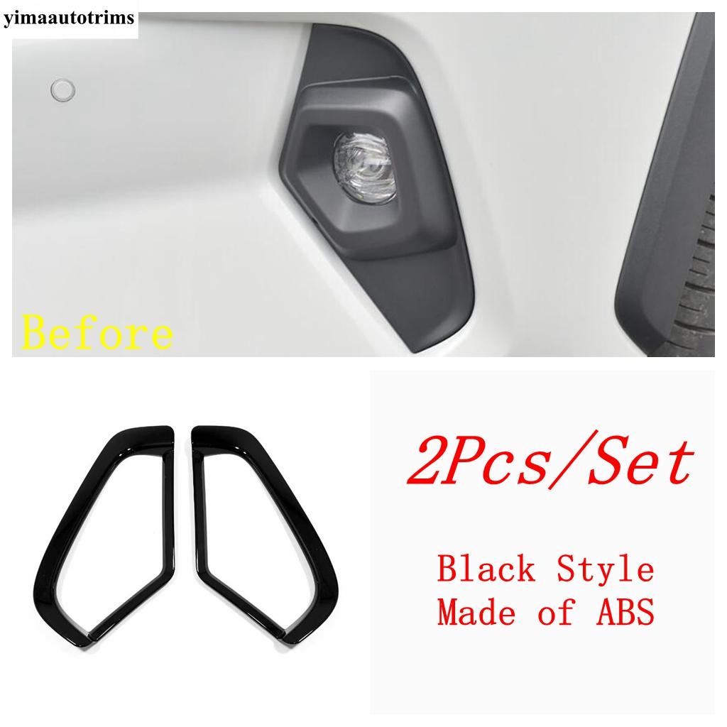 Car Front Bumper Fog Light Lamp Frame Eyebrow Decorative Sequ Cover Trim Accessories For TOYOTA RAV4 RAV 4 XA50  - 2025