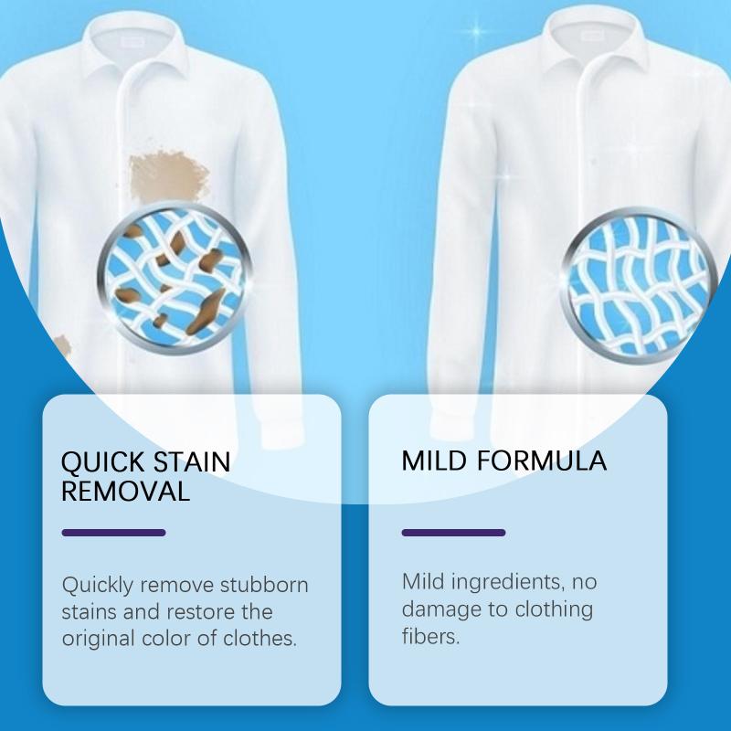 Strong Laundry Detergent for Removing Oil Ink Blot Stain Gentle Color Preserver No Fabric Damage Perfect for Home Laundry Scenes