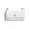 Сумка на плече Kira Chain з клапаном зі шкіри напа Crossbody Міні Жіночі сумки Білий 154710-100