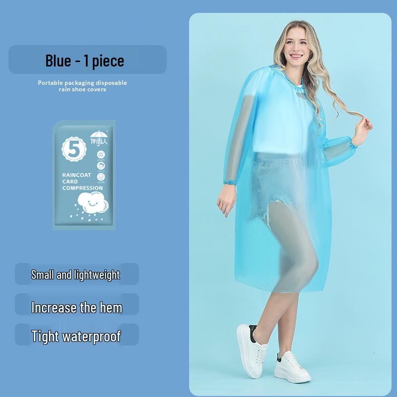 Huse de pantofi portabile, impermeabile, groase, transparente, de unică folosință - Ambalate individual pentru uz exterior