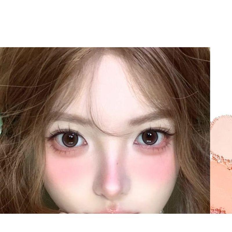 xixi - Floating Clouds Custard Four Color Blush - Pinky