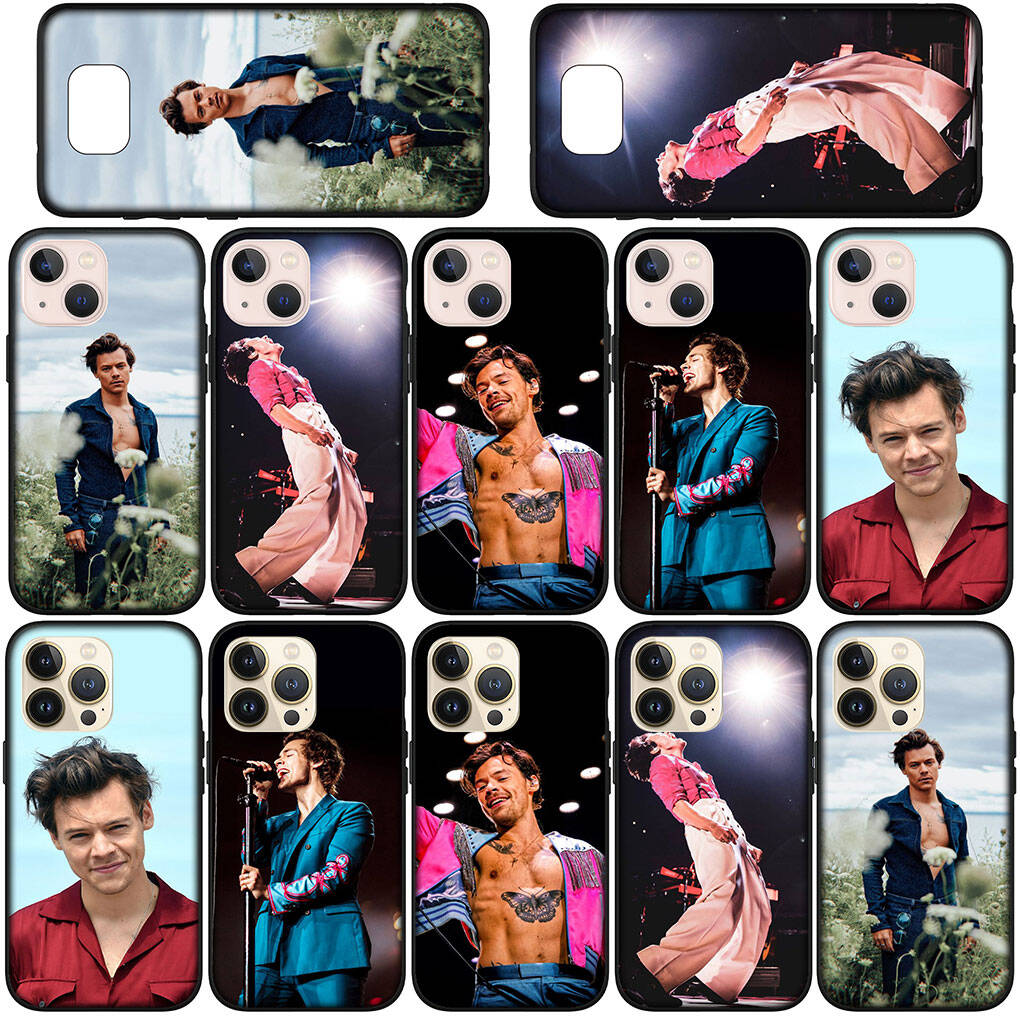 for Samsung Galaxy S25 S24 S23 S22 Ultra FE Plus A17 A37 A57 A56 A55 A06 A16 A15 A36 A26 A35 A05 A25 A54 S8 A34 Phone Case Harrys Singer Styles Cover