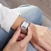 Casio YOUTH Series-Square Plate Double Display Retro Small Square Steel Belt Waterproof Shi Ying Movement Stainless Steel Strap AQ-230A-7DMQYES