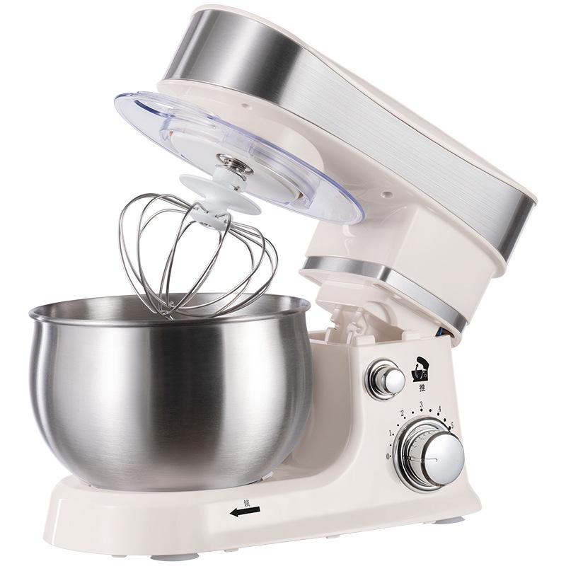 KJ&SH Multifunctional Dough Mixer & Egg Beater - Automatic Household Baking & Fresh Milk Machine