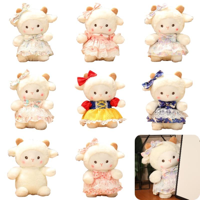 Niedliches Neues Ins Schaf Plüschtier für Mädchen Weiche und Kuschelige Tier Stoffpuppe