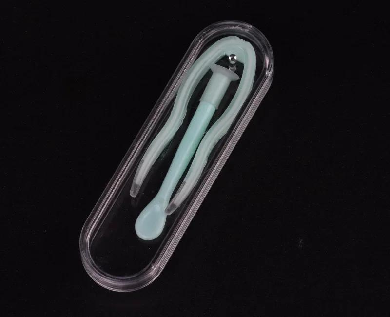 1Set Contact Lense Inserter Silicone Soft Tweezer Suction Stick Case Set Wearing Tools Contact Lens Eye Care Eyewear Accessories