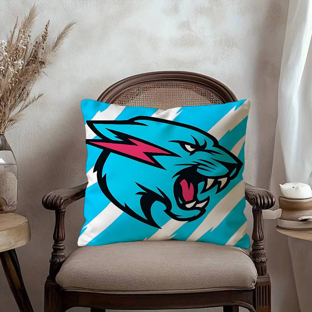 Logo M-Mr cool Beast Cushion Cover Car Throw Pillow Case For Sofa Car Christmas Gift 40x40cm 45x45cm