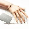 Bracelets Rose Gold Link Chain 925 Silver Fashion Jewelry For Women Men Trendy Europe Style Karma Diy Gift