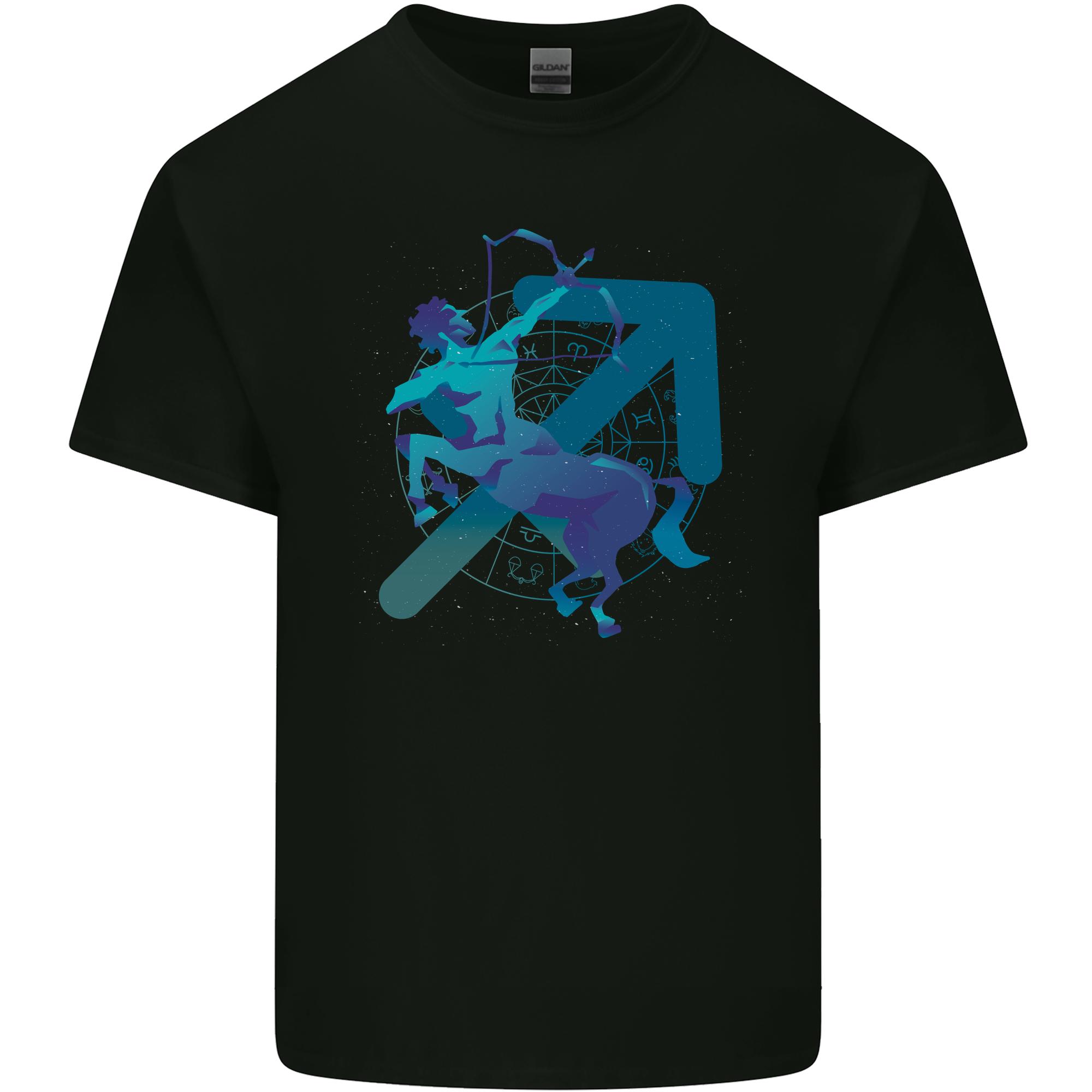 A Masculine Sagittarius Star Sign Design Unisexs Light Cotton TShirt S