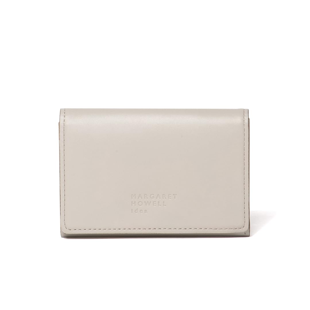 Margaret Howell Idea Business Card Holder Leather Nubuck Soft Leather MHLW4JM1 [Elm] Women s