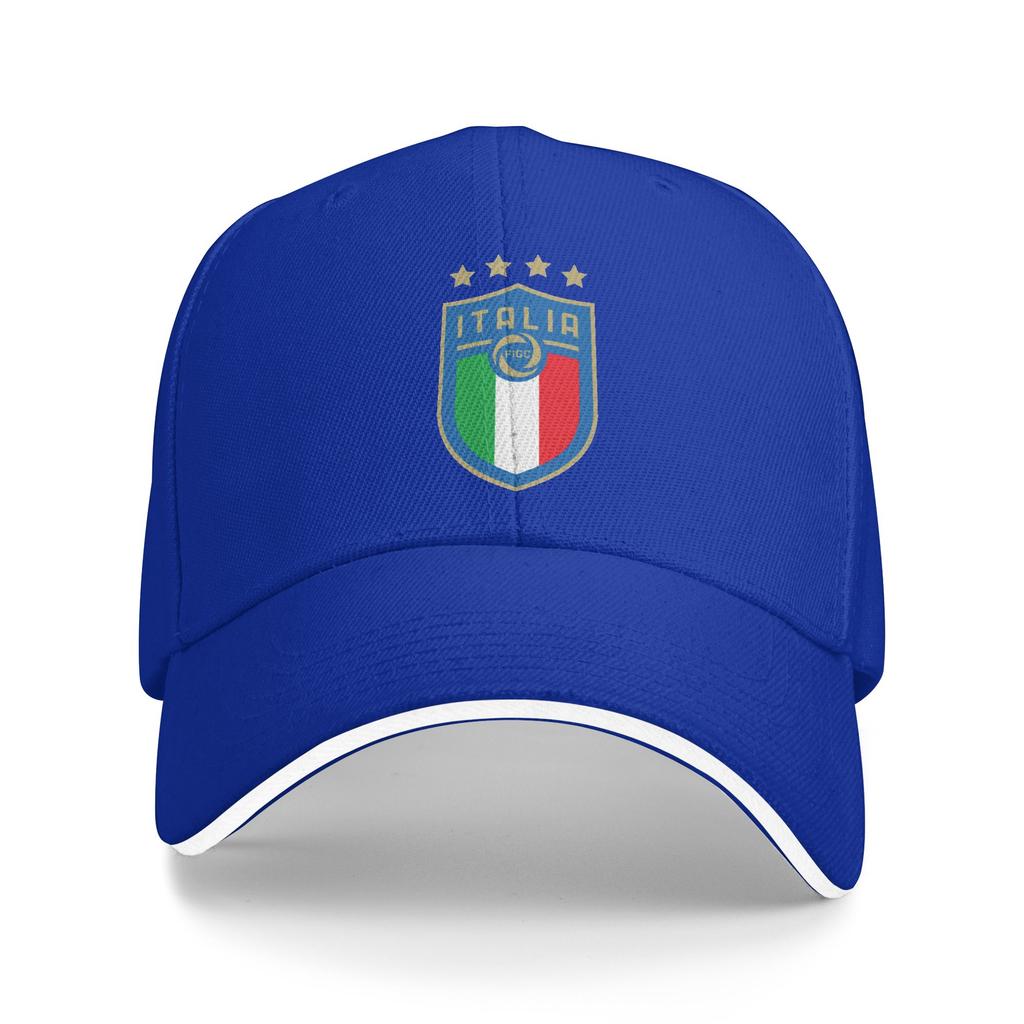 Custom Punk Italia Figc Baseball Cap for WoUnisex Unisex Breathable Italian Football Gift Dad Hat PerforUnisexce Snapback Hats