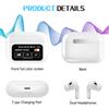 Bluetooth Headphones Touch Screen ANC Noise Cancelling Wireless Earbuds