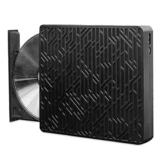 Optical Disc Burner USB 3.0 External DVD Drive 2MB CD-ROM Player Compatible with SD/TF Card DVD Player for PC Windows Laptop Desktop