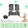 For Toyota Hilux 2015-2024 TPE 3D Floor Mats LHD Left Hand Drive Floor Liner Foot Pad