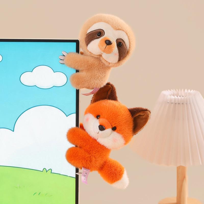 Fox Treasure Koala Pig Sloth Plush Toy Cartoon Figure Doll