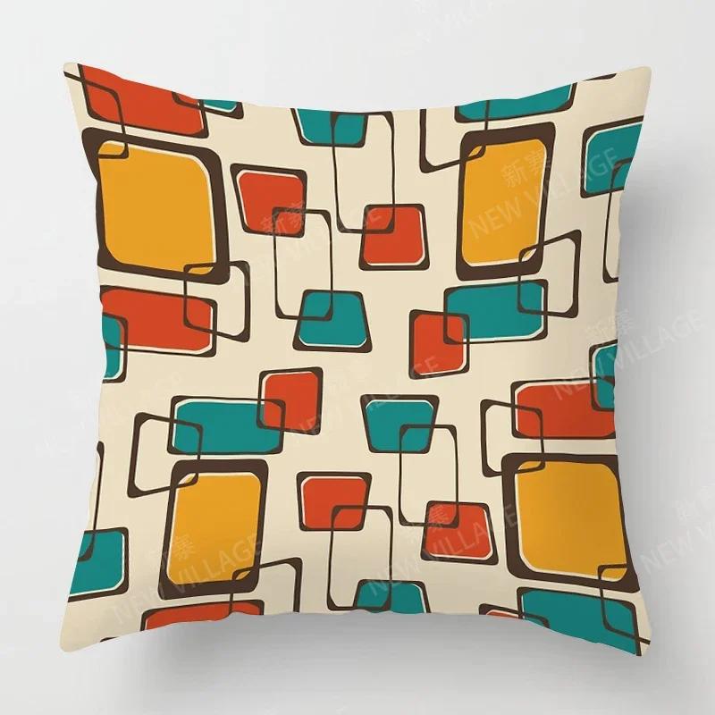 Nordic Fall Home Decor Autumn Throw Pillow Case Sofa Cushion Cover Modern X  X X  X Geometry