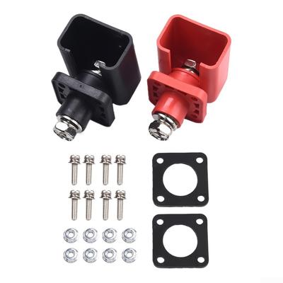 2 Stück 200A Hochstrom Kupfer Lithium Batteriepol Energiespeicher, Verbinder