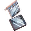 GKK For Samsung Galaxy Z Flip7 5G Case with Clear Screen Film Magnetic Hinge Protection Phone Cover