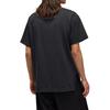 Y-3 Solid Color Round Neck Drop Shoulder Loose T-Shirt Unisex Tops Black JN4945