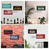 USA EAST City BOSTON MIAMI 15x30CM Plate Sports Tin Sign State Wall Decoration Metal Sign Home Decor Painting Plaques Art Poster