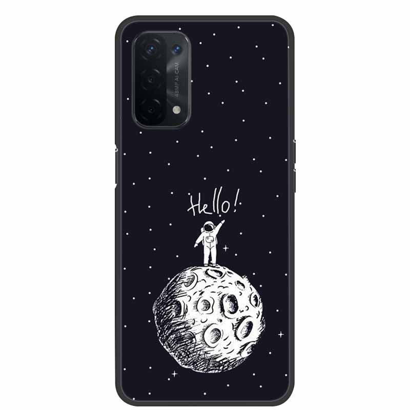 For Oppo A54 5G Case Marble Soft Silicone Back Case for Oppo A55 5G Phone Cover OppoA54 A54 A55 4G 5G 2021 Coque Funda Bag