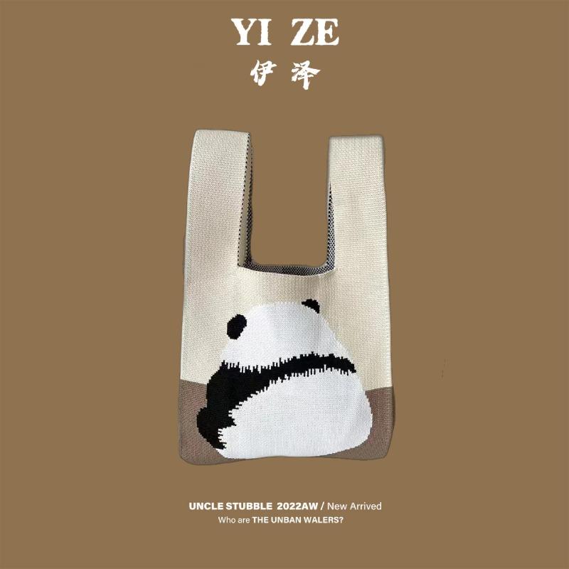 Handbag Flying Tote Bag Women's Bag Wool Bucket Bag Versatile Casual Bag