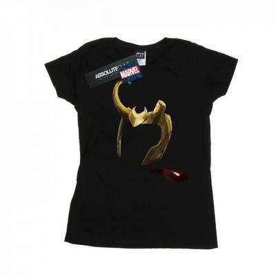 Womens/Ladies Loki Agent Of Asgard Helmet Cotton T-Shirt